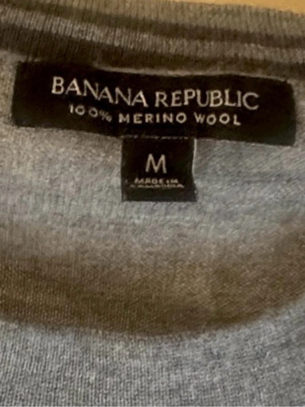 Banana Public Merino Wool Sweater